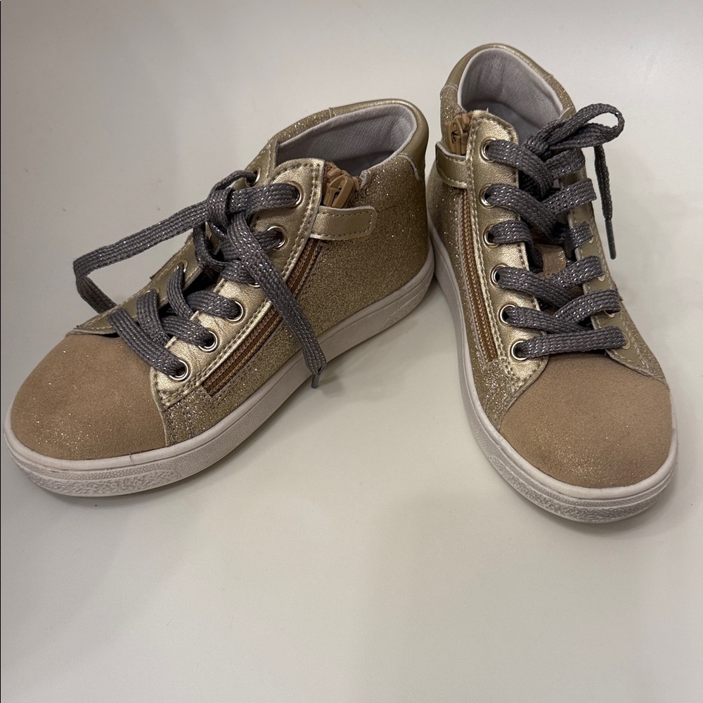 Naturino High-Top leather Sneakers NEW sz 31/13